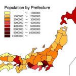 オリジナル地理問題です。【問】人口増減データを都道府県別に見ると？